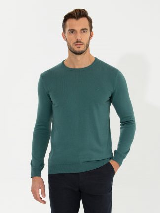 پلیور مردانه سبز پیرکاردین