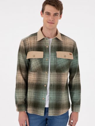 پیراهن مردانه خاکی روشن یو اس پولو