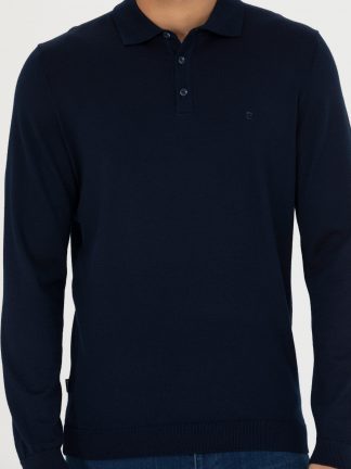 پلیور مردانه سرمه ای پیرکاردین