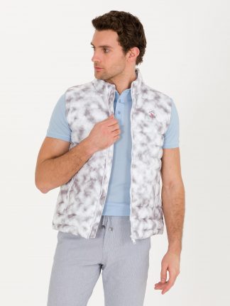 جلیقه مردانه سفید کاشارل