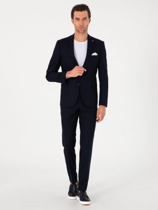 کت مردانه سرمه ای کاشارل