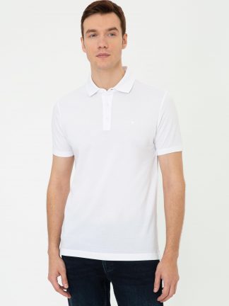 پولوشرت مردانه سفید کاشارل