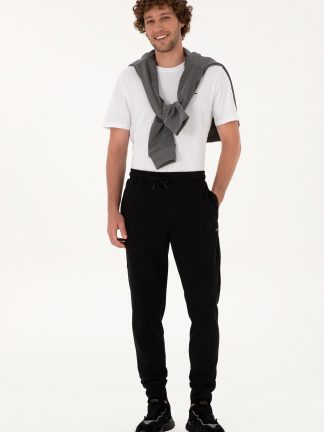 شلوار راحتی مردانه مشکی یو اس پولو