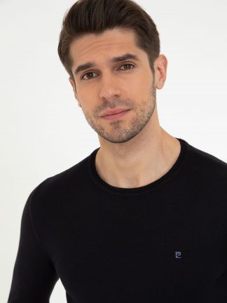 پلیور مردانه سرمه ای پیرکاردین