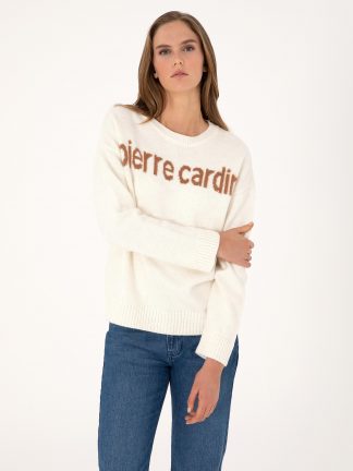 پلیور زنانه بژ پیرکاردین