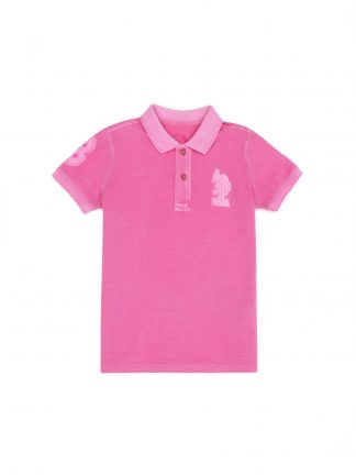 پولوشرت پسرانه صورتی یو اس پولو