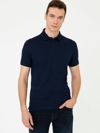 پولوشرت مردانه سرمه ای کاشارل