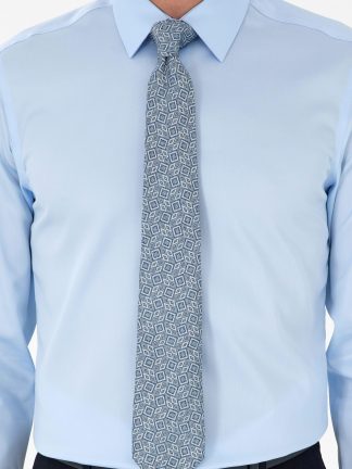 پیراهن مردانه آبی روشن کاشارل