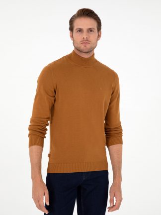 پلیور مردانه قهوه ای پیرکاردین