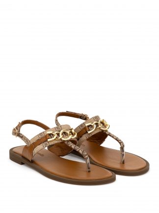 صندل زنانه قهوه ای پیرکاردین