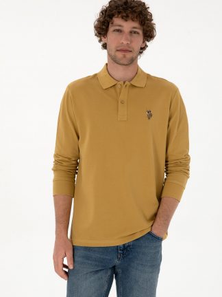 پولوشرت مردانه آبی نفتی یو اس پولو