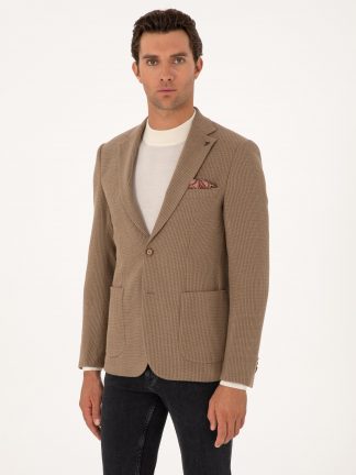 کت مردانه بژ کاشارل