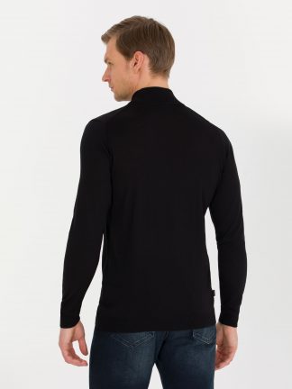 پلیور مردانه مشکی پیرکاردین