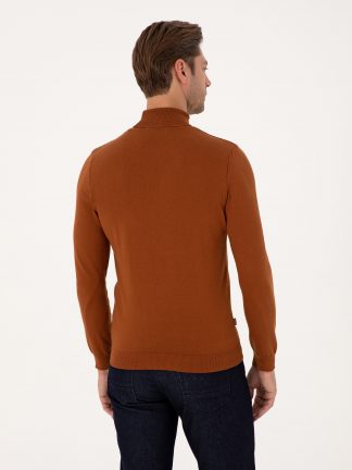 پلیور مردانه قهوه ای پیرکاردین