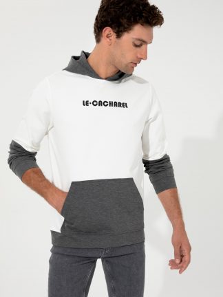 هودی مردانه سفید کاشارل