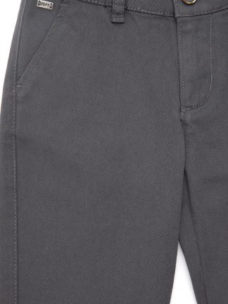 شلوار کتان پسرانه خاکستری تیره یو اس پولو