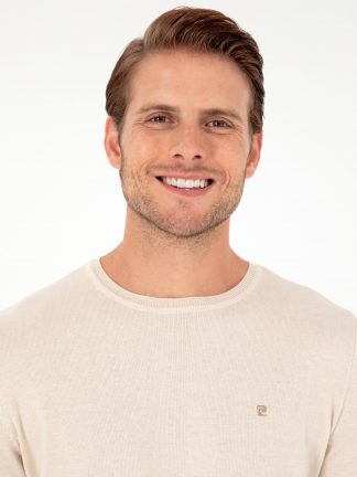 پلیور مردانه بژ پیرکاردین