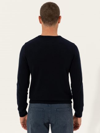 پلیور مردانه سرمه ای پیرکاردین