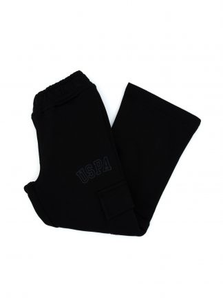 شلوار راحتی دخترانه مشکی یو اس پولو