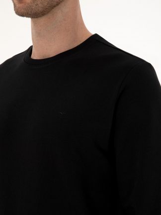 سویشرت مردانه مشکی کاشارل