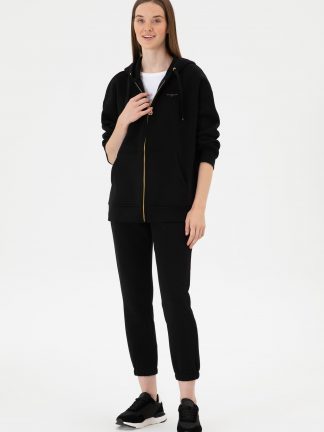 شلوار راحتی زنانه مشکی یو اس پولو