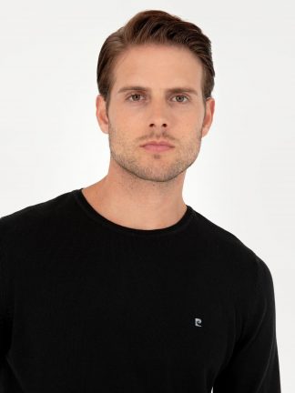 پلیور مردانه مشکی پیرکاردین