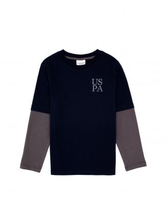 سویشرت پسرانه سرمه ای یو اس پولو