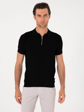 پلیور مردانه مشکی کاشارل