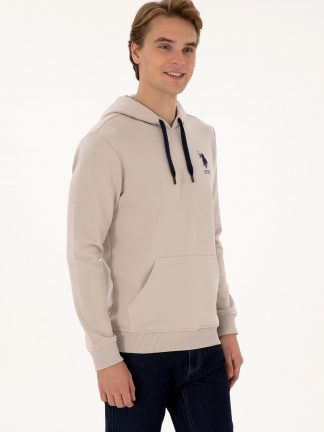 هودی مردانه طوسی یو اس پولو