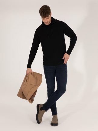 پلیور مردانه مشکی پیرکاردین