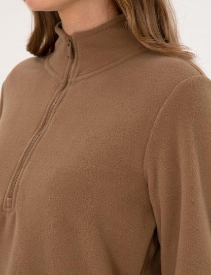 سویشرت زنانه شتری پیرکاردین