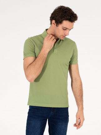 پولوشرت مردانه نعنایی کاشارل