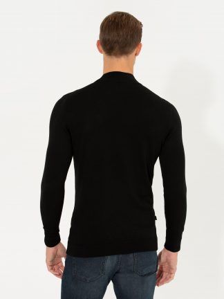 پلیور مردانه مشکی پیرکاردین