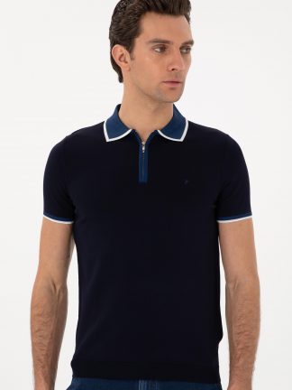 پلیور مردانه سرمه ای کاشارل