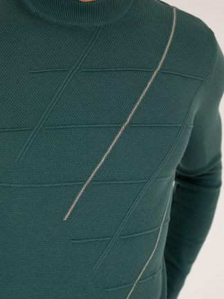 پلیور مردانه سبز پیرکاردین