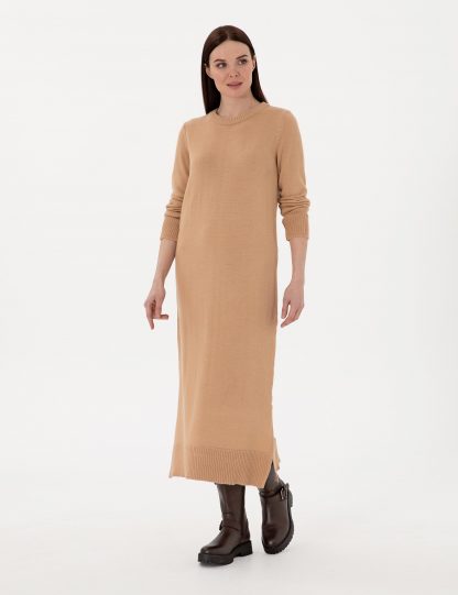 پیراهن زنانه بژ پیرکاردین