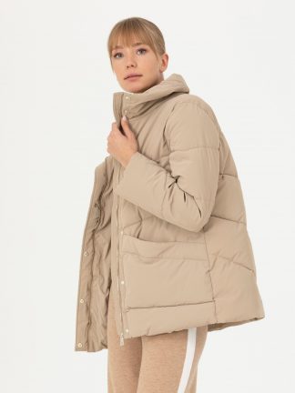 کاپشن زنانه بژ پیرکاردین