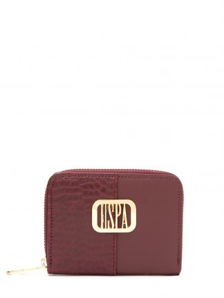 کیف پول زنانه زرشکی یو اس پولو