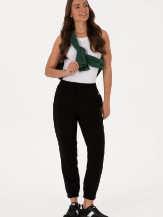 شلوار راحتی زنانه مشکی یو اس پولو