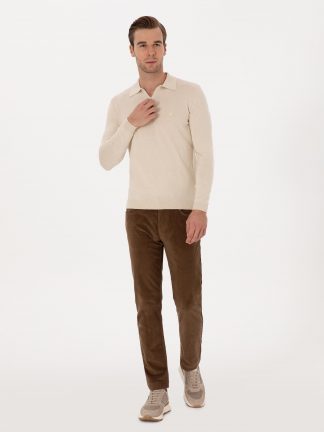 شلوار کتان مردانه راسویی کاشارل