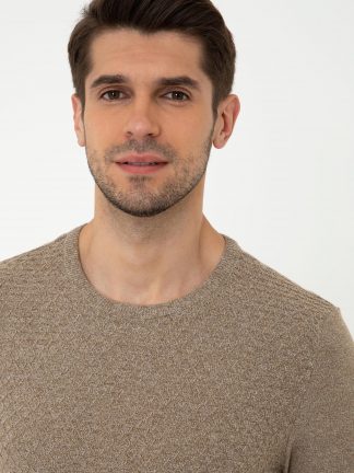 پلیور مردانه شتری پیرکاردین