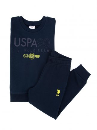 لباس راحتی پسرانه سرمه ای یو اس پولو