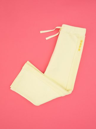 شلوار راحتی دخترانه زرد یو اس پولو