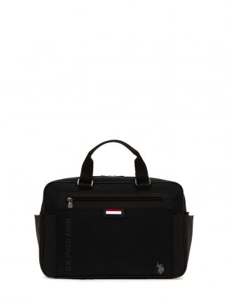 کیف مسنجر مردانه مشکی یو اس پولو