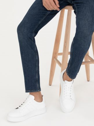 کفش کتانی و اسپرت مردانه سفید کاشارل