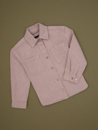 شومیز دخترانه صورتی پودری یو اس پولو