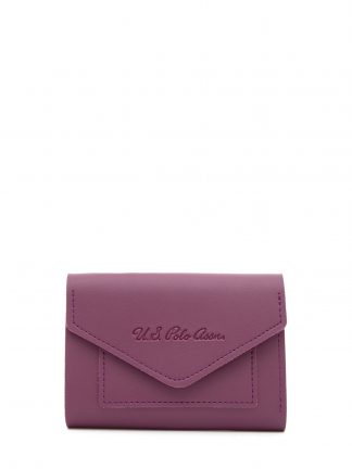 کیف پول زنانه ارغوانی یو اس پولو