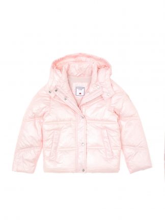 کاپشن دخترانه صورتی روشن یو اس پولو