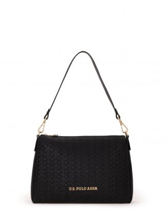 کیف دستی زنانه مشکی یو اس پولو