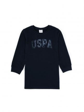 تونیک دخترانه سرمه ای یو اس پولو